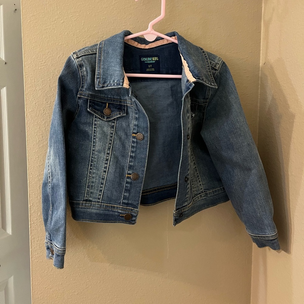 Oshkosh kids denim jean jacket